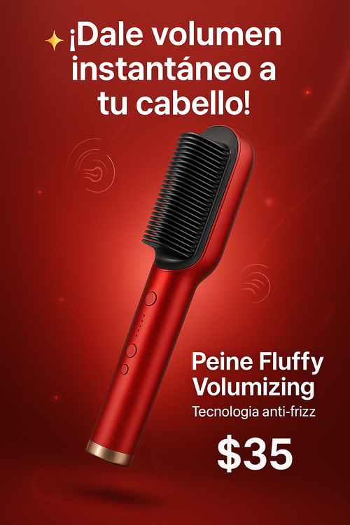 Peine Para Cabello Fluffy Volumizing