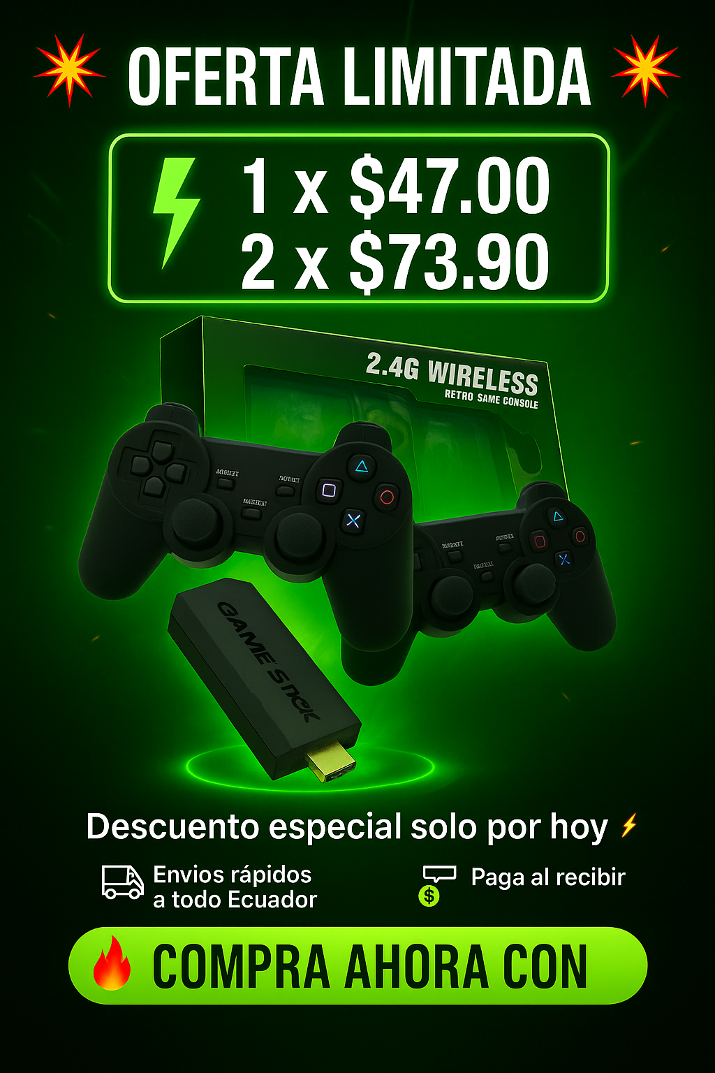 Consola Game Stick Retro Game🤩