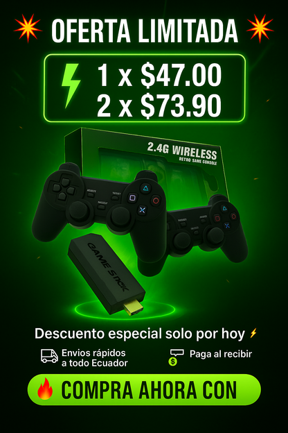 Consola Game Stick Retro Game🤩