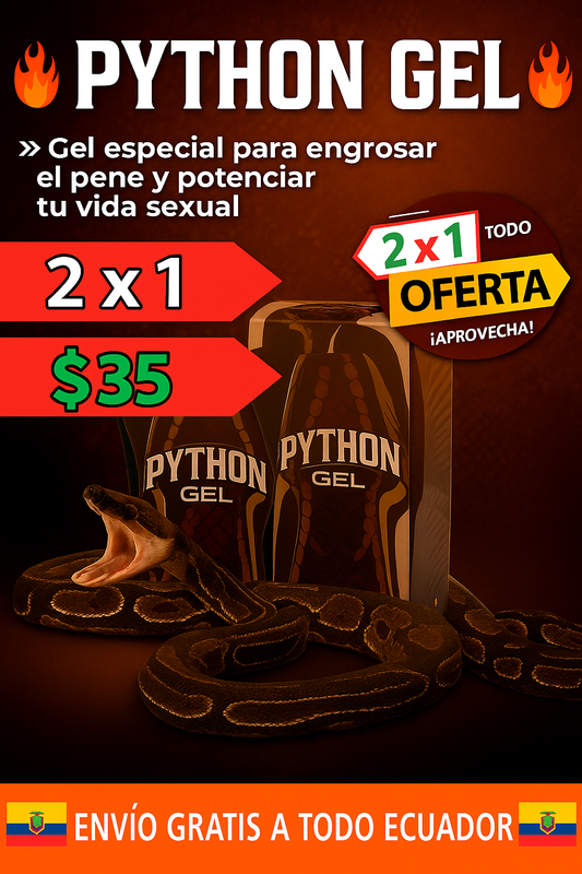 Python Max Gel Agrandamiento de NEPE