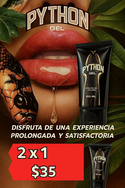 Python Max Gel Agrandamiento de NEPE