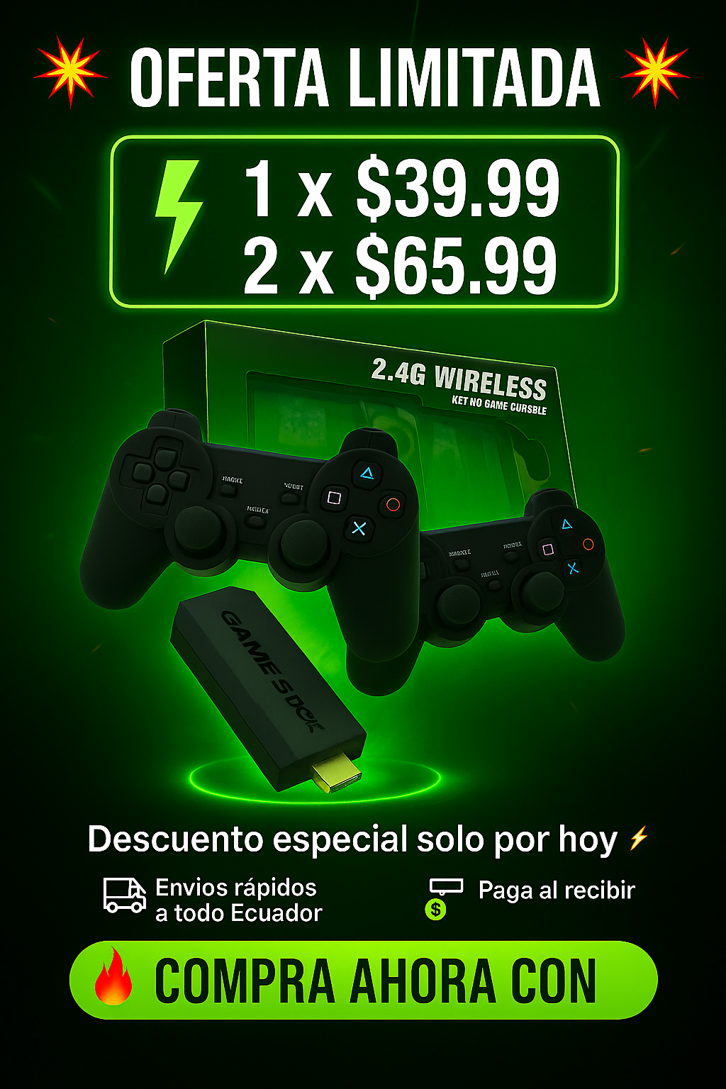 Consola Game Stick Retro Game🤩